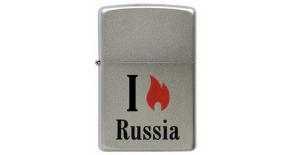 205 Flame Russia - Зажигалка ZIPPO